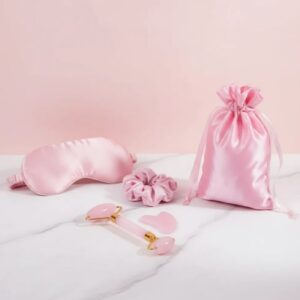 KIT DE SPA ( BOLSA, JUEGO MASAJEADOR, TAPA OJOS, SCRUNCH)