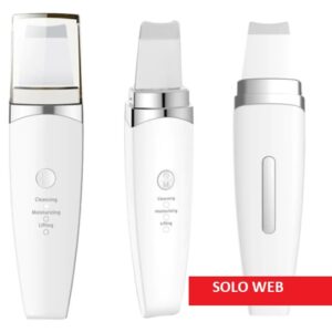 Espátula Facial Ultrasónica Portátil Recargable Limpieza. * SOLO WEB