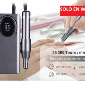 Torno Nail Drill 35000rpm Bivolt Inalámbrico C/ Fresas DE REGALO - SOLO WEB