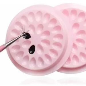 PALETA DE FLOR PARA EXTENSIONES DE PESTAÑAS 5  UNIDADES