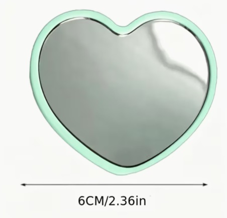 ESPEJITO DE CARTERA CHICO CON FORMA CORAZON - Image 3